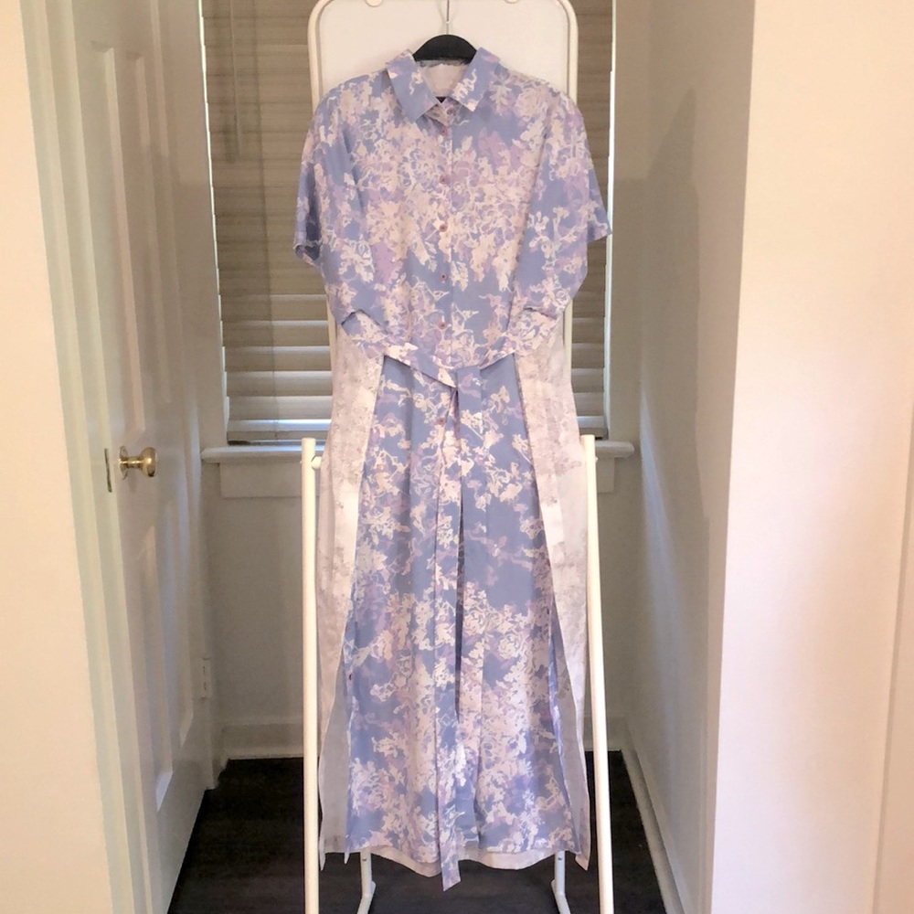 NNA Buttons Up Robe Dress